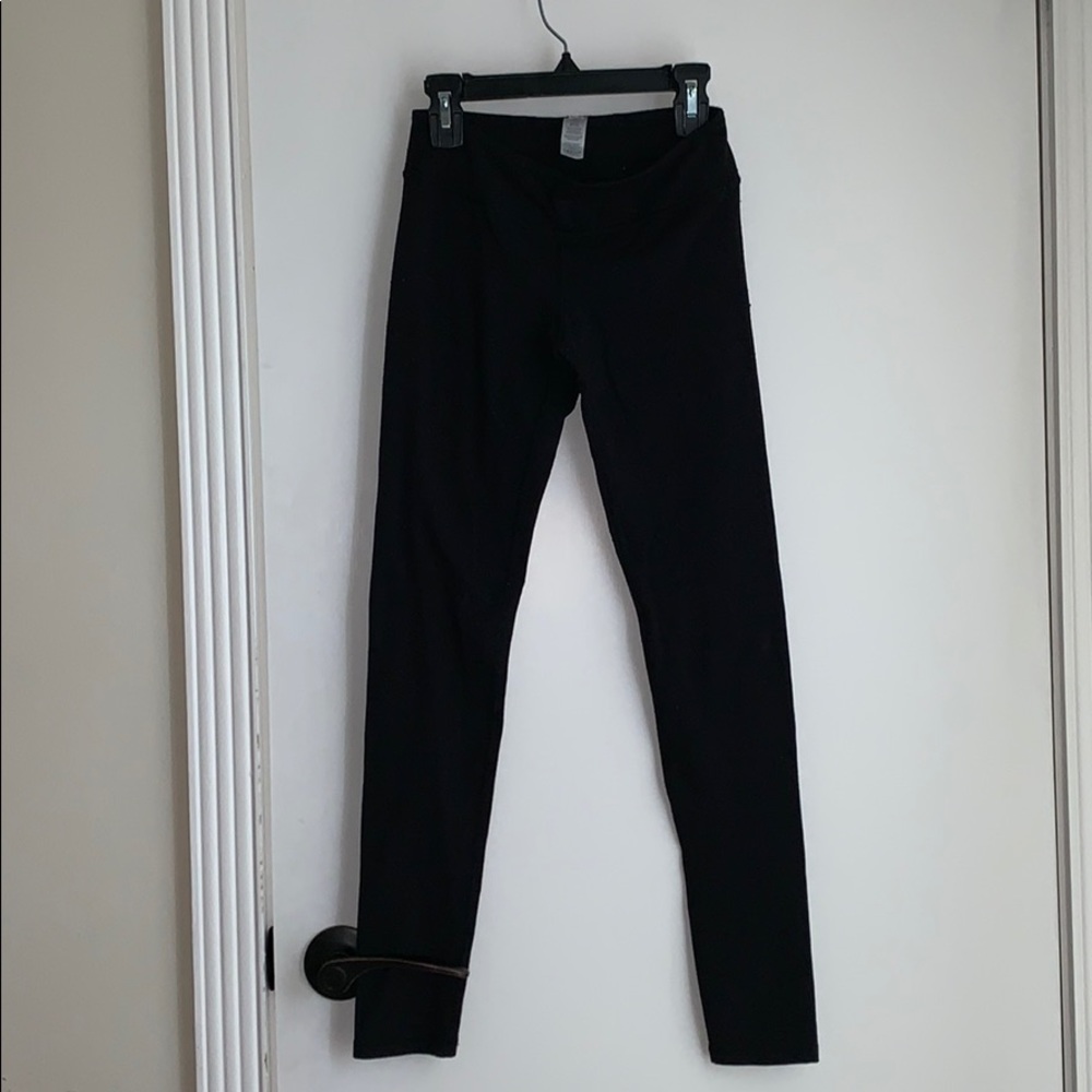 Girls black ivivva leggings